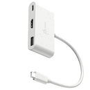 j5 Create JCA379EW USB-C to HDMI™ & USB™ Type-A with Power Delivery - White