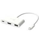 j5 Create JCA379EW USB-C to HDMI™ & USB™ Type-A with Power Delivery - White