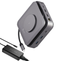 j5 Create JCD3199P USB-C Dock Dual 4K HDMI™ 12-in-1 with 140W GaN PD 3.1 Power Adapter 15W Wireless Charger