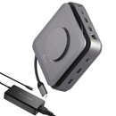 j5 Create JCD3199P USB-C Dock Dual 4K HDMI™ 12-in-1 with 140W GaN PD 3.1 Power Adapter 15W Wireless Charger