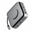 جي 5 كرييت JCD3199 محول بمنفذ USB-C، منفذ HDMI™ مزدوج 4K، 12 في 1، توصيل طاقة 140 واط، شاحن لاسلكي 15 واط
