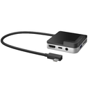 جي 5 كرييت JCD612 موصل سفر USB-C™ إلى HDMI™ بدقة 4K ومعدل 60 هرتز لجهاز ايباد برو - فضي
