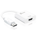 j5 Create JDA158 DisplayPort™ to 4K HDMI Active Adapter - White