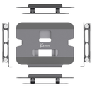 j5 Create JTS127 Multi-Angle Laptop Stand Designed to Fit Most Laptops Up to 16’’ - Gray