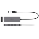 j5 Create JTS223 Laptop Stand with USB™ 4-Port Hub - Gray