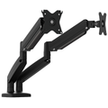 j5 Create JTSA102 Ergonomic Dual Monitor Mount - Black