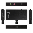 j5 Create JVA02 Live Capture Adapter HDMI™ to USB-C™ with Power Delivery - Black