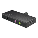 j5 Create JVA02 Live Capture Adapter HDMI™ to USB-C™ with Power Delivery - Black