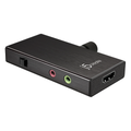 j5 Create JVA02 Live Capture Adapter HDMI™ to USB-C™ with Power Delivery - Black