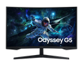 Samsung G5 Monitor 32 Inch" Odyssey FreeSync Super Arena Gaming UX - Black