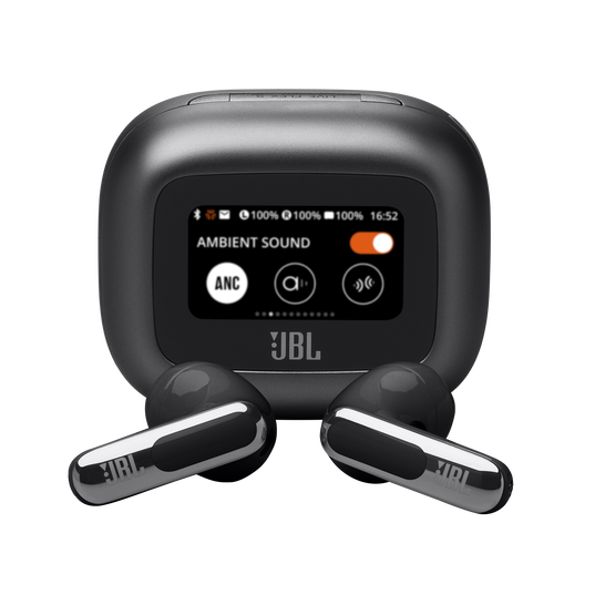JBL Live Flex 3, True Wireless Noise-Cancelling Earbuds With Open-Closed Design and Smart Charging Case