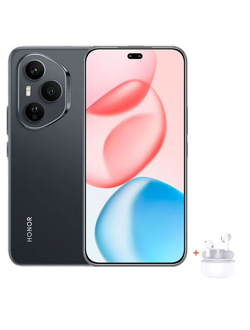 هاتف HONOR 400 Pro 5G الذكي - ذاكرة وصول عشوائي (RAM) سعة 12 جيجابايت، وسعة تخزين 512 جيجابايت، وأداء رائد، وشريحتي اتصال، وشحن سريع + سماعات أذن Honor Choice x7 Lite🎁