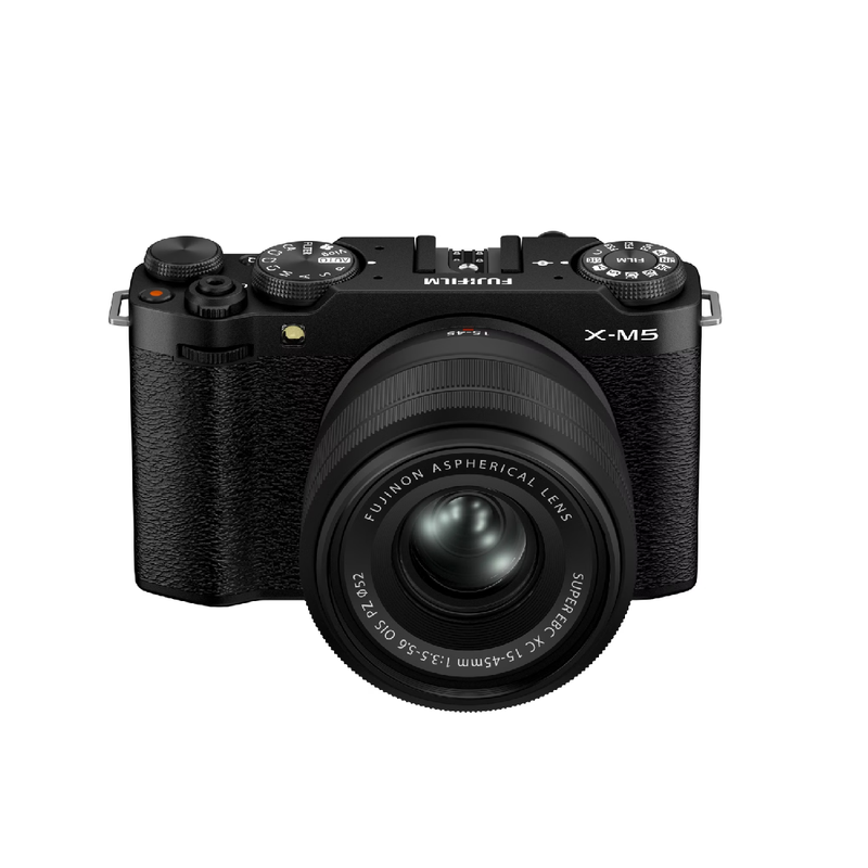 Fujifilm X-M5 Mirrorless Camera Kit | 26.1MP | XC 15-45mm Lens | 6.2K Video| Black