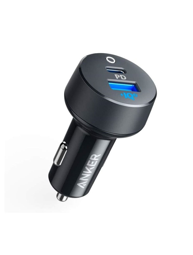 Anker Power Drive PD＋2 Car Charger 35W Car Charger, Type-C Port - A2732HF1 - Grey