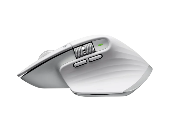 Logitech MX MASTER 3S Performance Wireless Mouse - Pale Gray