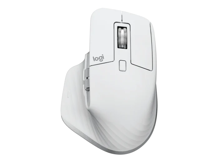 Logitech MX MASTER 3S Performance Wireless Mouse - Pale Gray