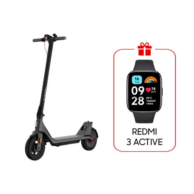 Xiaomi Electric Scooter 4 Lite (2nd Gen) - Black + Redmi Watch 3 Active Gift🎁