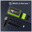 ماكينة قص الشعر أورايمو OPC-CL33N - سوداء | 5 أطوال قابلة للتعديل، شاشة رقمية ذكية، محرك فائق القوة، مدة تشغيل تصل إلى 240 دقيقة