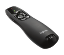 جهاز التحكم عن بعد للعروض التقديمية بالليزر Logitech R400 - أسود 