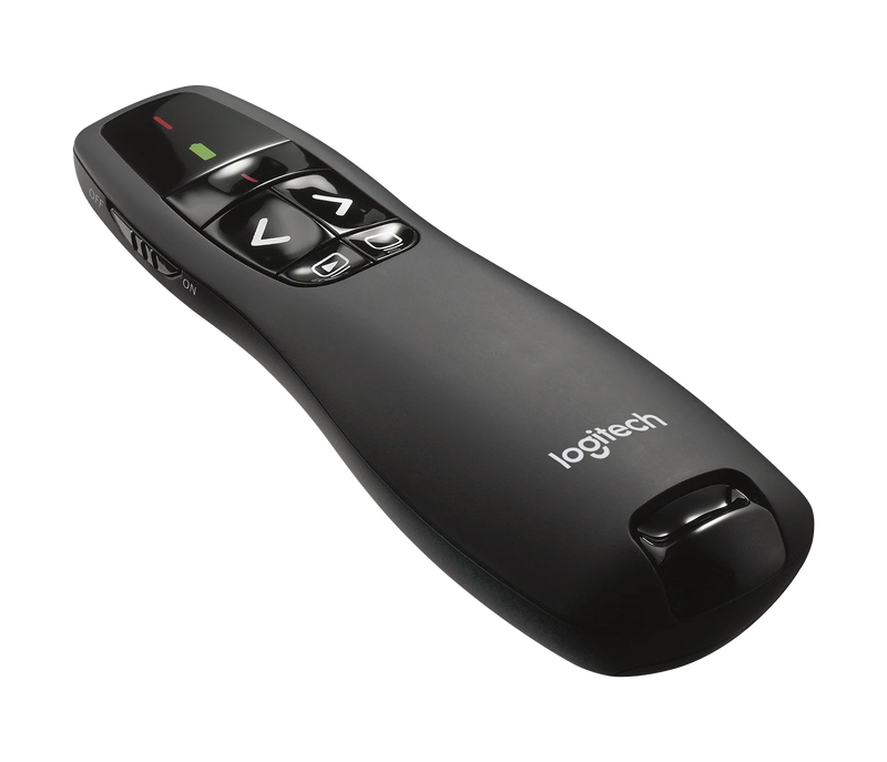 Logitech R400 Laser Presentation Remote - Black