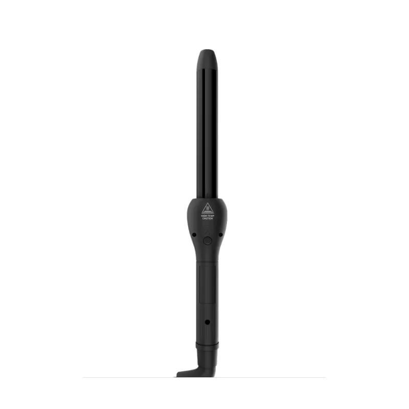 Rush Brush 5 In 1 Spin Curler Rotate The Tail, Create The Hair, PTC Heater For Fast Heat Up - Black Barrel