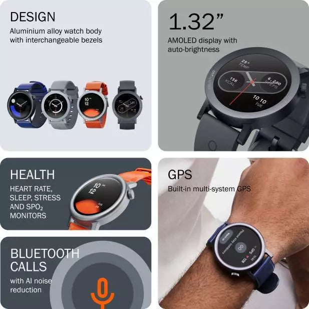 CMF By Nothing WATCH PRO 2, AMOLED, GPS, BLUETOOTH CALLS - Dark Grey