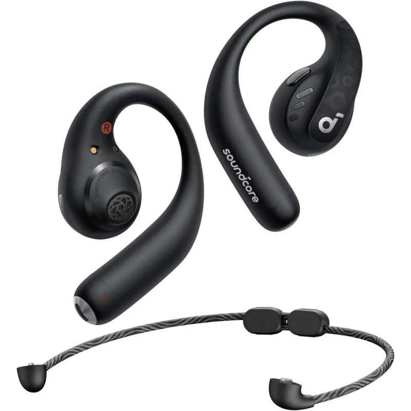 Anker Soundcore Aerofit Pro Black Open-Ear Earbuds, A3871H11 - Black