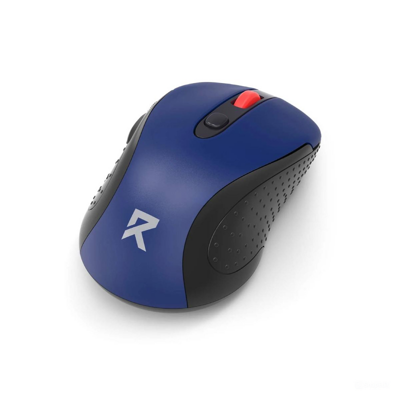 Redragon BM-2638 Wireless Mouse, Up to 2400 DPI - Blue