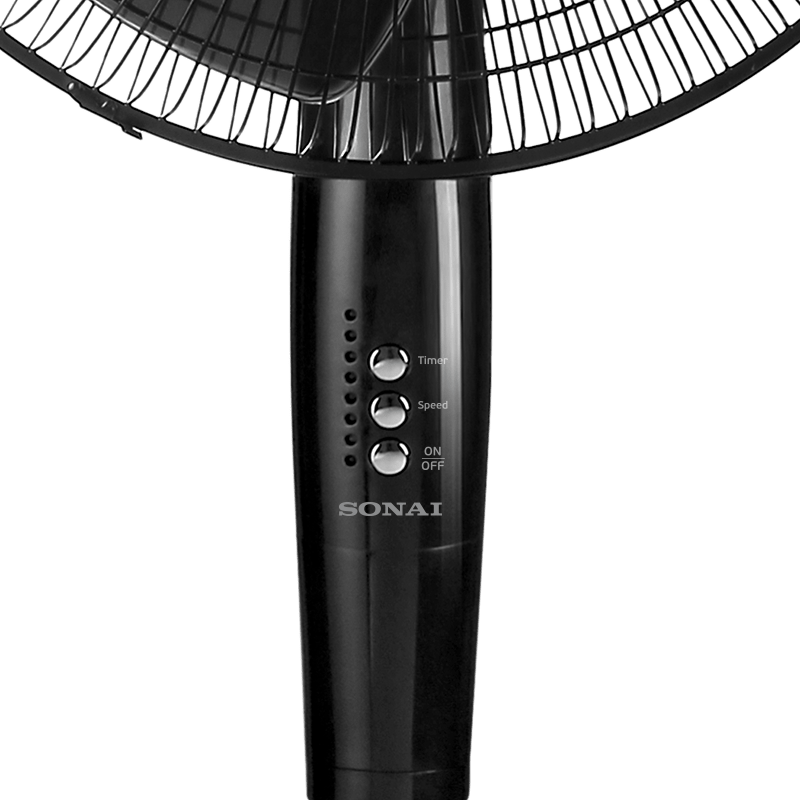 Sonai Stand Fan 16 ” MAR-1631 , 60 Watt , 3 Speed Settings