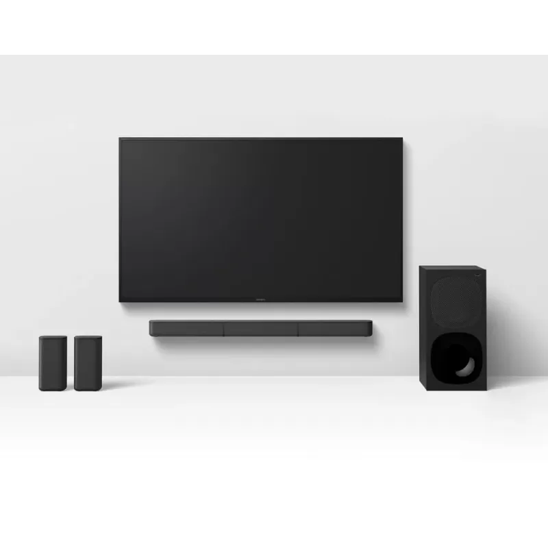 Sony Soundbar Home Theatre System Easy Bluetooth® connectivity for music streaming, USB audio playback -  HT-S20R - Black