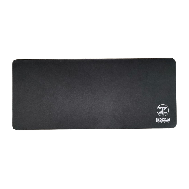 Techno Zone Mousepad 700 x 300 x 3 mm Easy to Clean, Anti Slip Base - Black