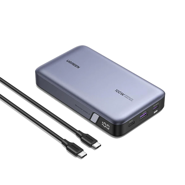 UGREEN 100W 20000mAh Power Bank - Gray