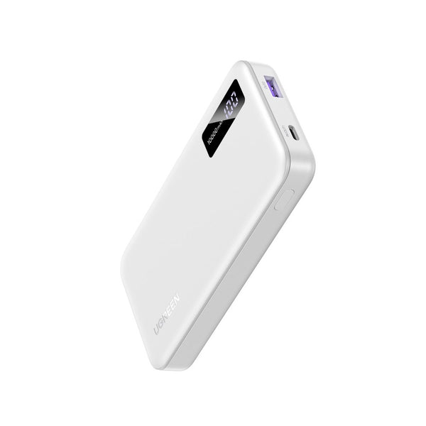 UGREEN 35577 PB311 20W 10000mAh Two-Way Fast Charging Power Bank - White