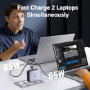 يوجرين نيكسود شاحن السريع PD Gan ثلاثي المنافذ 140 وات - CD289