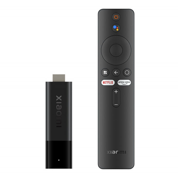 Xiaomi TV Stick 4K Streaming Device, Android TV 11 with Google Assistant Voice Remote Control Streaming Media Player, Chromecast Built-in - Black