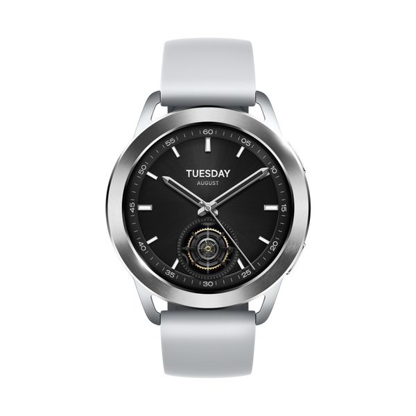 Xiaomi Watch S3, AMOLED, NFC, Up to 15 days Battery Life - Silver