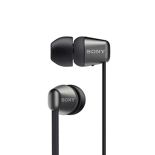 Sony WI-C100 Wireless in-Ear Bluetooth Headphones with Built-in Microphone - Black - MoreShopping - Bluetooth Headphones - Sony