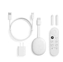 Google Chromecast with Google TV, 4K with remote Streaming device - White - MoreShopping - Smart Home - Google