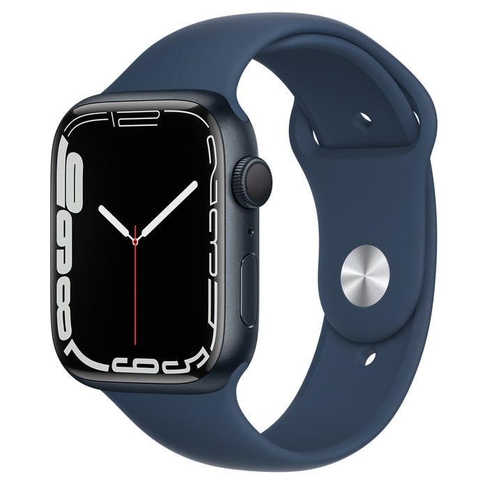 Apple Watch Series 7 Aluminum Case with Sport Band 45mm - Blue - MoreShopping - Smart Watches - Apple