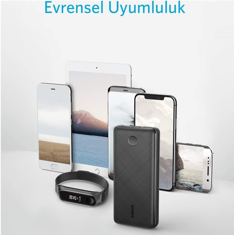 Anker 20000 mAh Powercore Power Bank - Black - MoreShopping - Power Banks - Anker