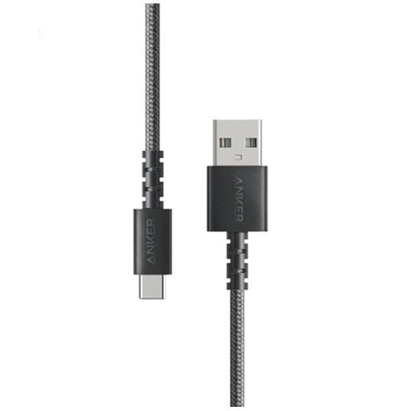 Anker Powerline USB To USB-C Data Sync And Charging Cable - Black-Silver - MoreShopping - Mobile Cables - Anker