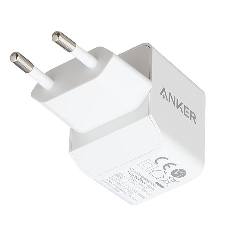 Anker PowerPort Mini 12W A2620L22 Fast Charging – White - MoreShopping - Anker