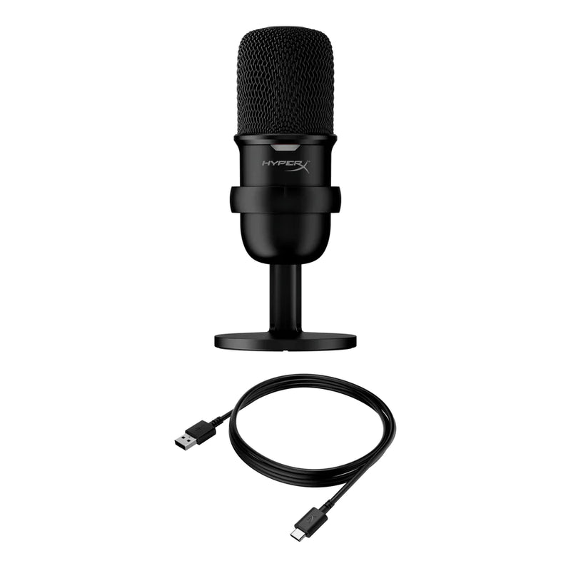 Hyperx Solocast Condenser USB Microphone With Clip Stand - MoreShopping - Gaming Microphones - Hyperx