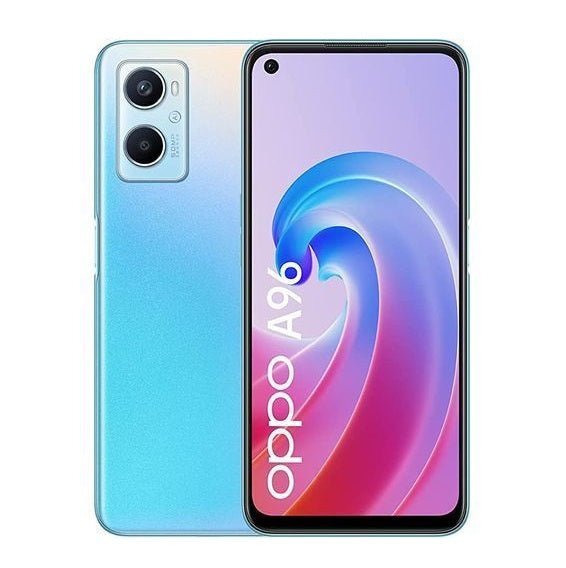 Oppo A96, 6.59", 256GB, 8GB RAM, 5000 mAh - Sunset Blue - MoreShopping - Smart Phones - Oppo