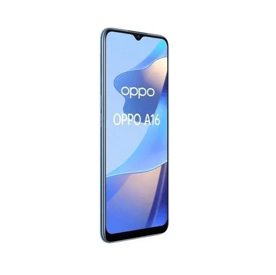 Oppo A16, 6.52", 64GB, 4GB RAM, 5000 mAh - Pearl Blue - MoreShopping - Smart Phones - Oppo