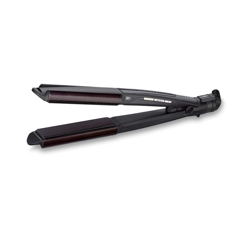 Babyliss 2 in 1 Wet and Dry Hair Curler & Straightener - Black - MoreShopping - Women's Personal Care - Babyliss