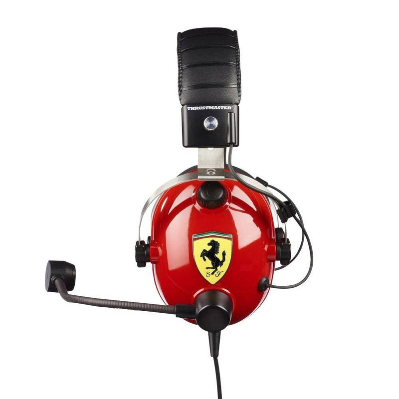 Thrustmaster T.Racing Scuderia Ferrari Edition Wired Over-Ear Gaming Headphone with Microphone - Red - MoreShopping - Gaming Headsets - Thrustmaster