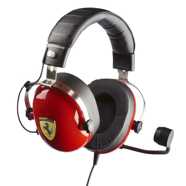 Thrustmaster T.Racing Scuderia Ferrari Edition Wired Over-Ear Gaming Headphone with Microphone - Red - MoreShopping - Gaming Headsets - Thrustmaster