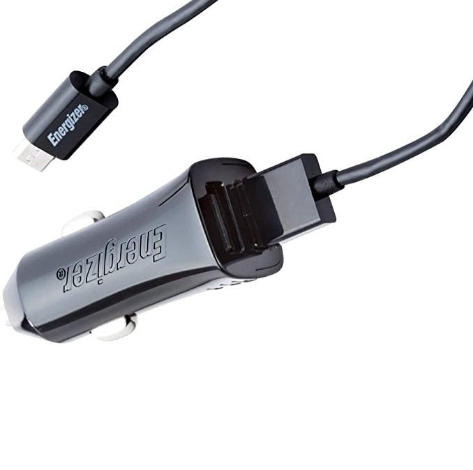 Energizer Ultimate Car Charger 3.4A 2USB+MicroUSB Cable - Black - MoreShopping - Chargers - Energizer
