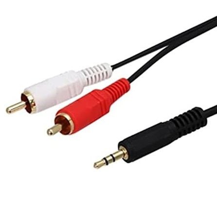 HP AUX to 2RCA Cable 1.5M - MoreShopping - Mobile Cables - Hp